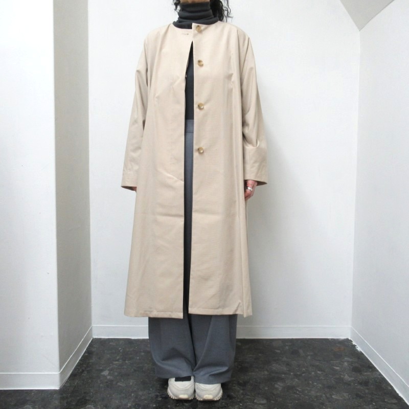 Crespi  裏地リバティロングコート /BE32 【日本製】